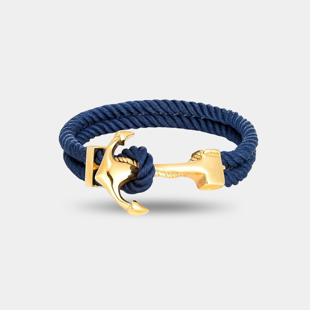 Aurenchor Anchor Bracelet BLUE