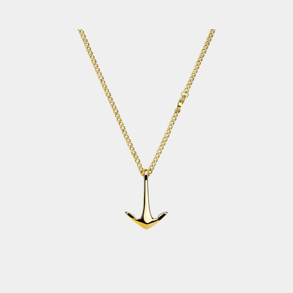 Venture™ Gold Necklace | Premium Men's Pendant Necklace