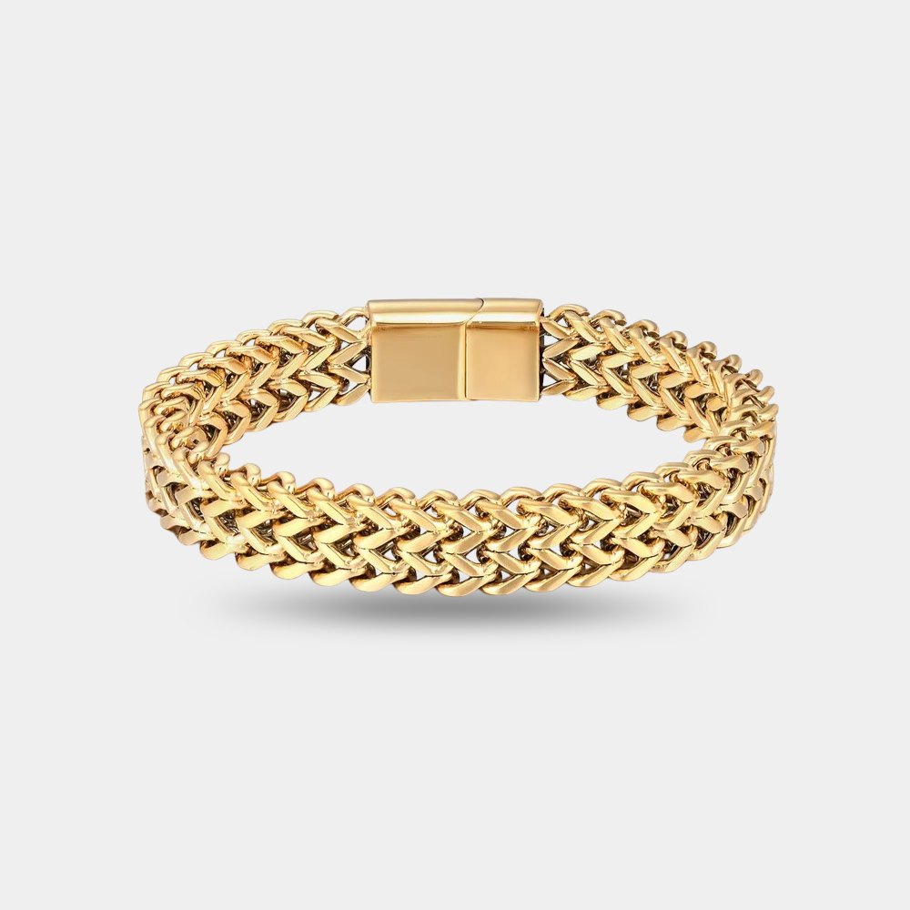 Monarch Chain Bracelet | Premium Men's Stainless Steel Bracelet gold