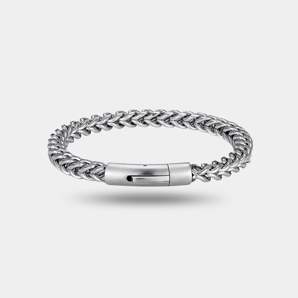 Monarch Titan Cuban™ Bracelet  silver